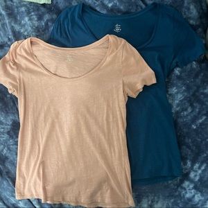 Ann Taylor Loft Scoop Neck T Shirt Bundle